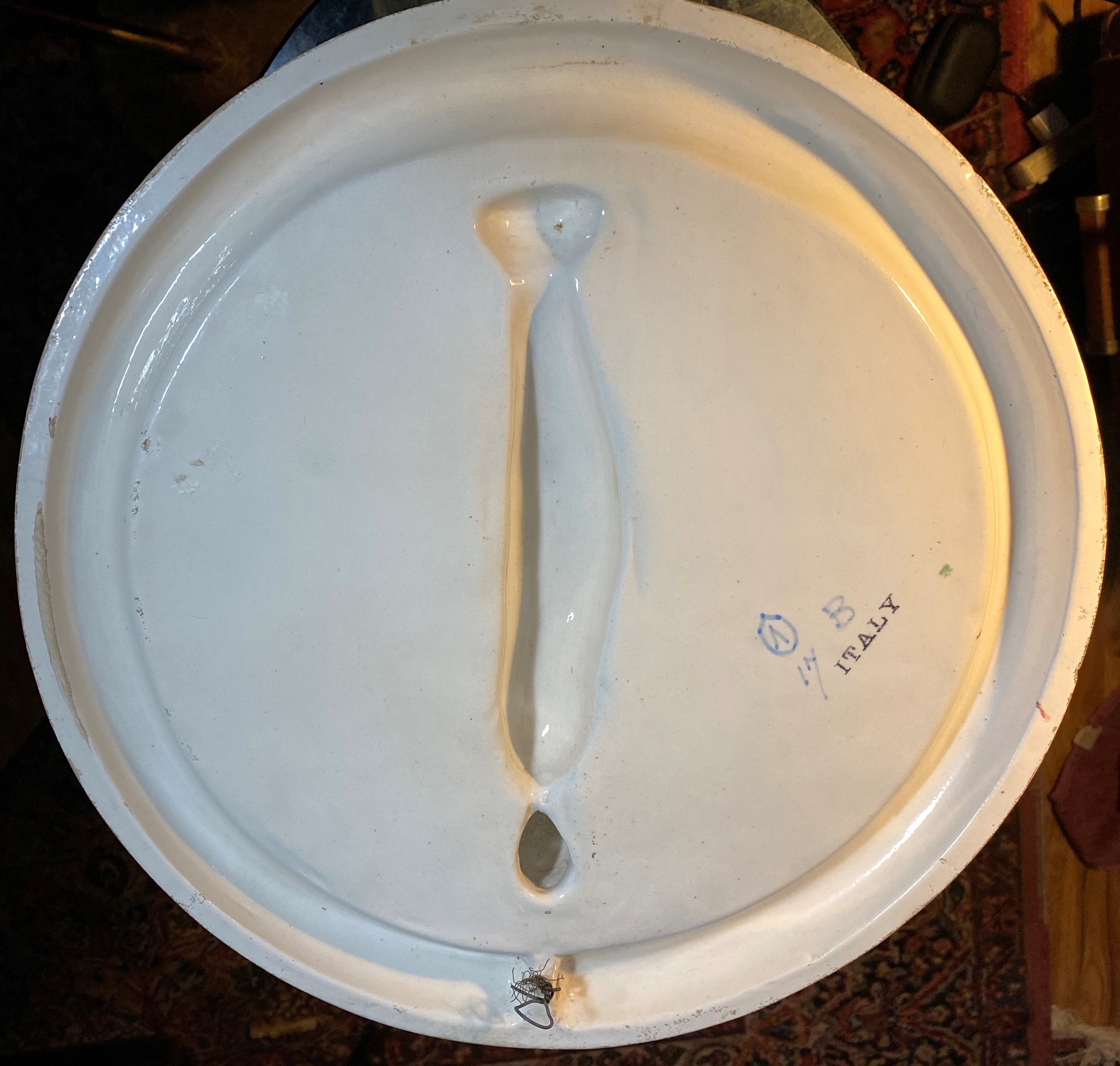 Very large Della Robbia Plaque of the Swaddled Jesus Collectors Weekly