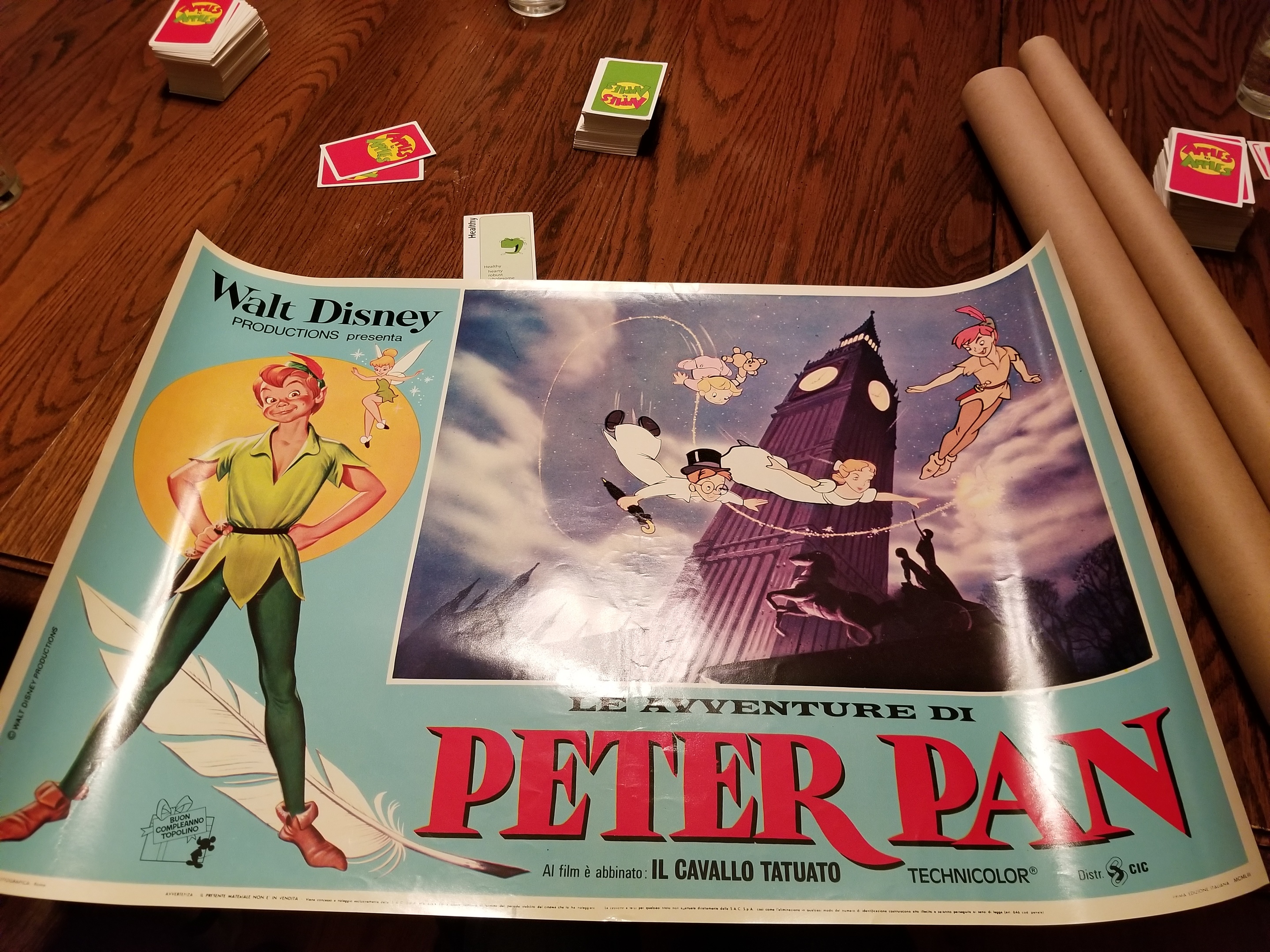 Original Peter Pan Movie Poster Collectors Weekly