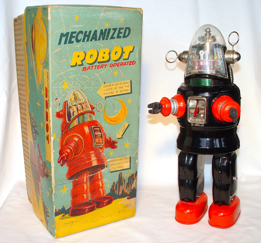 ROBBY THE ROBOT LOST IN SPACE MR ATOMIC LILLIPUT ROBOT EMBROIDERED