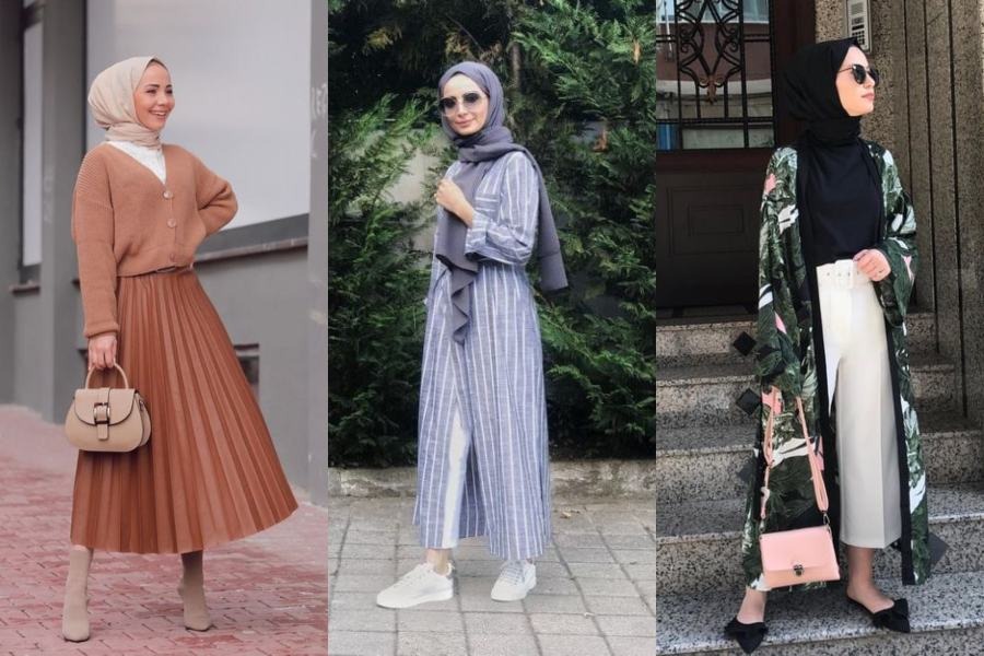 7 OOTD Gaya Hijab Street Style yang Simpel dan Modis