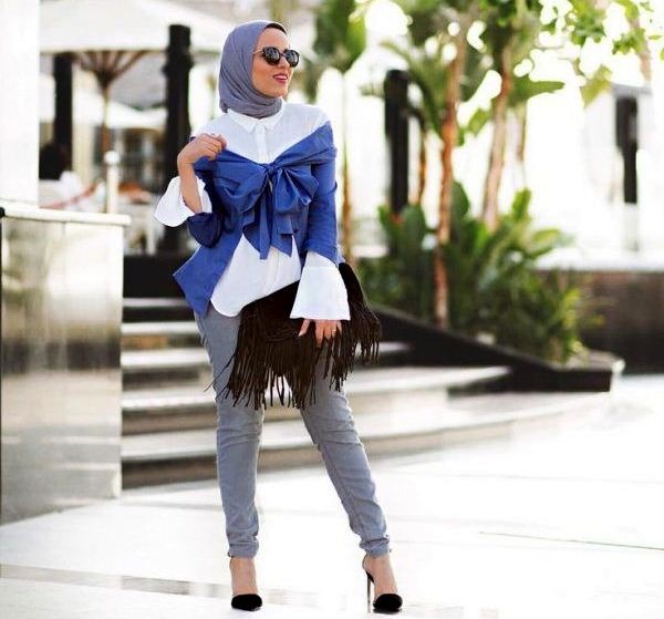 4 Trik untuk Hijaber Saat Pakai Atasan Offtheshoulder