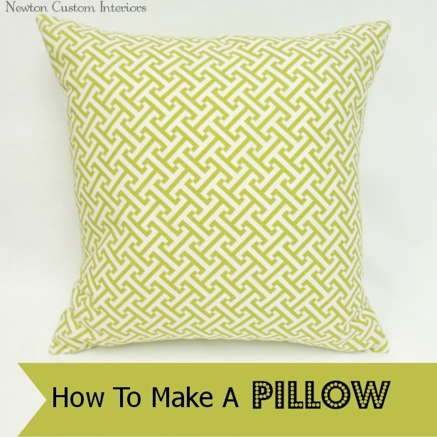 How to Make a Pillow A Little Craft In Your Day