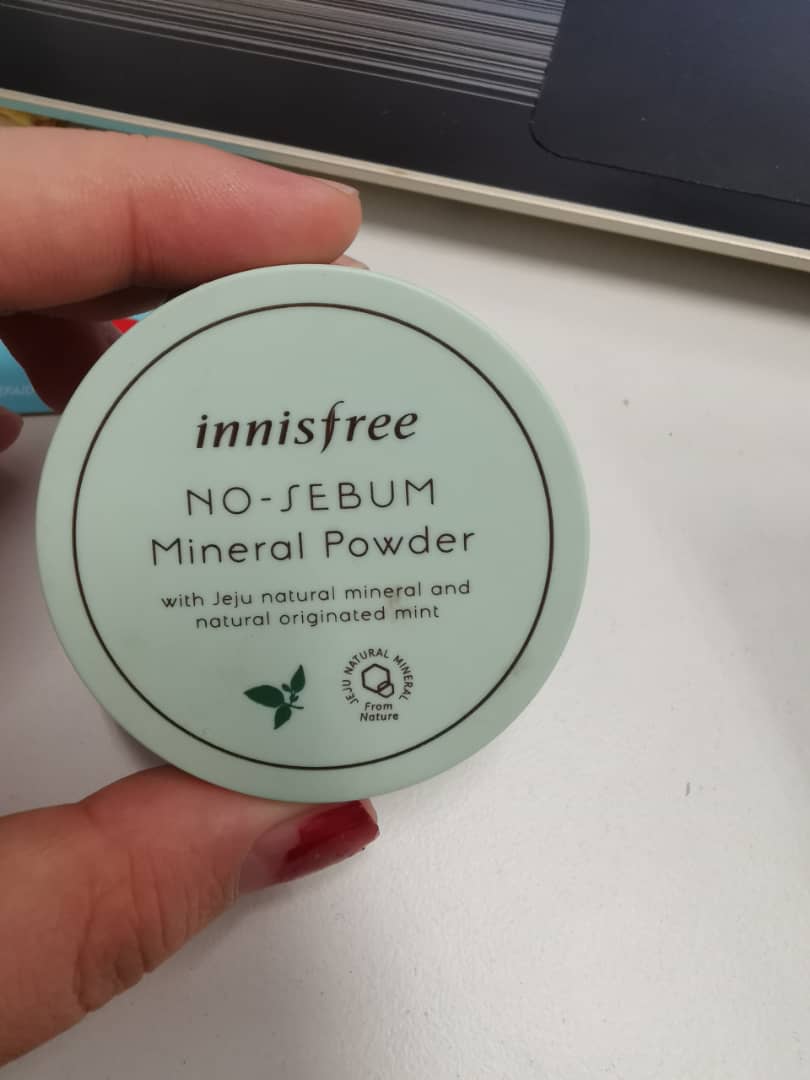 Innisfree No sebum Mineral powder Innisfree Powder Korean Makeup