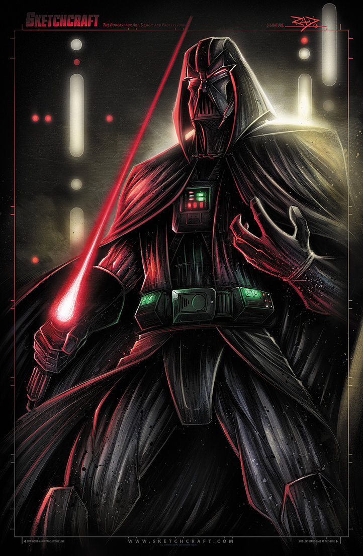 Slick, animeesq, Star Wars portraits