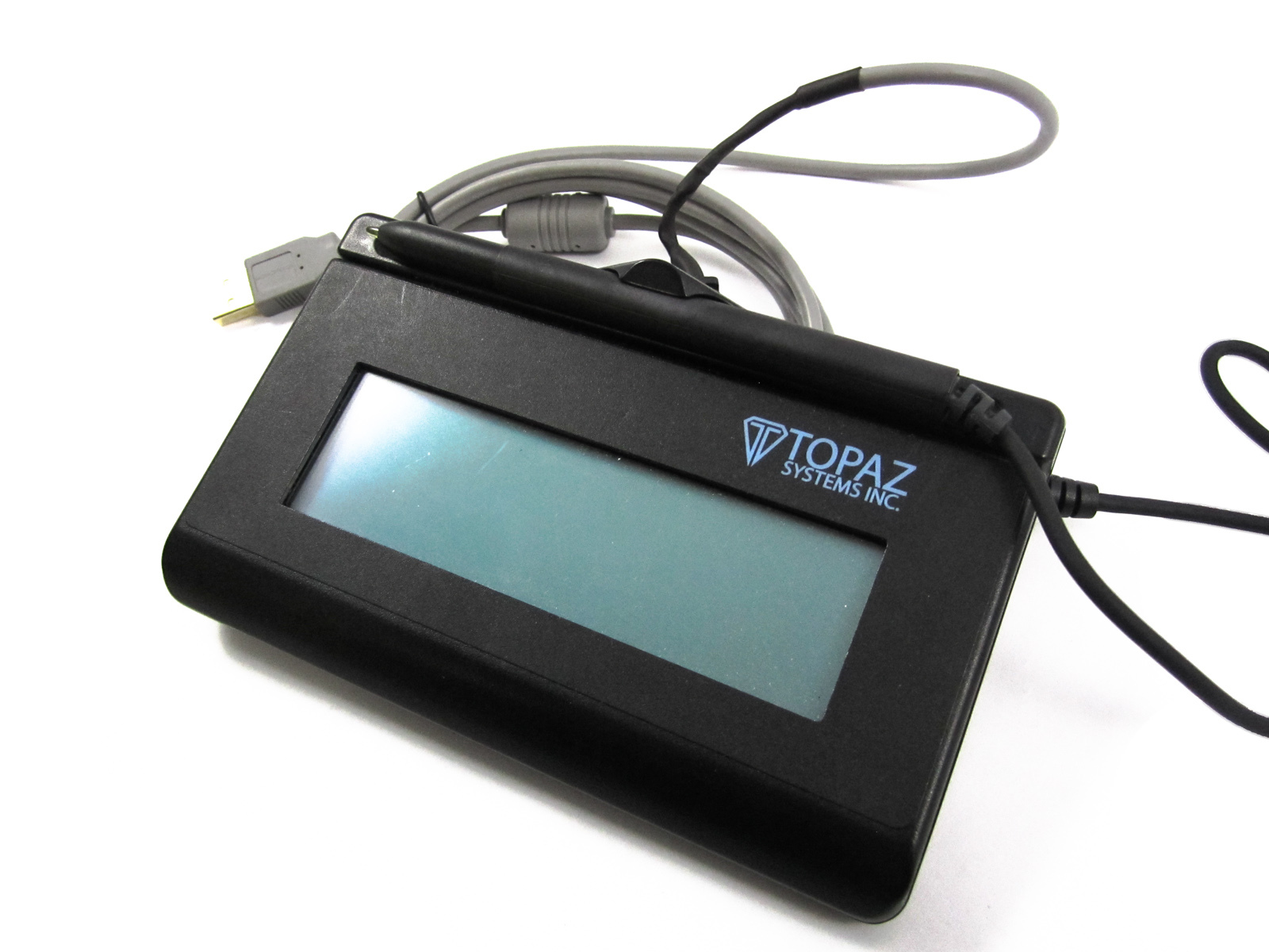 TLBK462BSBR Topaz 1X5 Backlit LCD Signature Reader Capture Pad 23