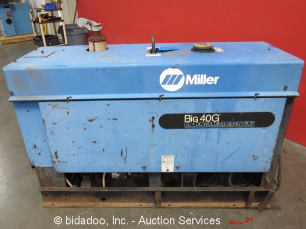 Miller Big 40G Skid Mounted Welder Generator Portable Welding