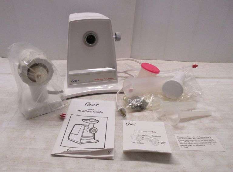 Oster Heavy Duty Food Grinder and Sausage Maker Albrecht Auction Service