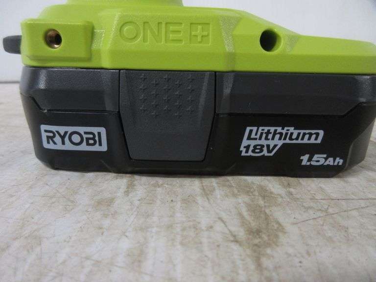 Ryobi light and battery, new - Albrecht Auction Service