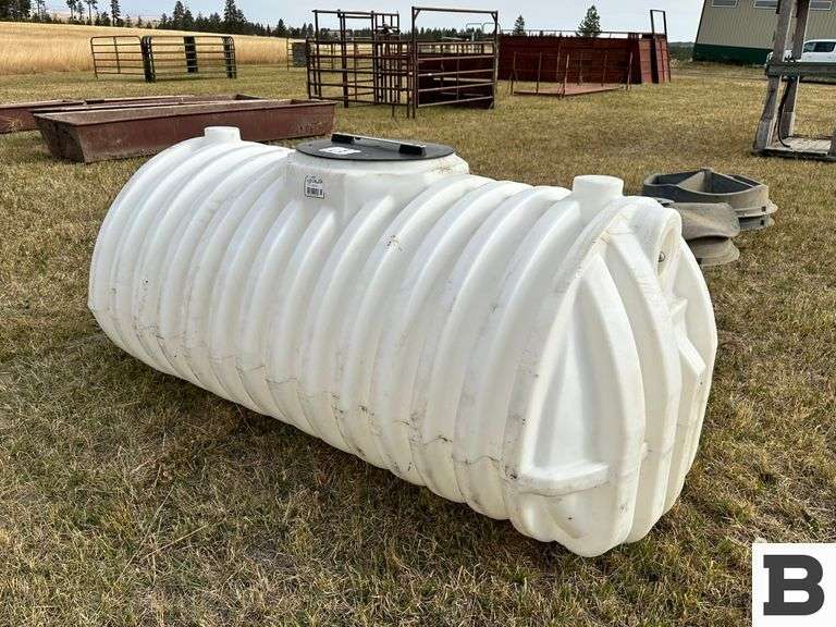 Poly Tank Cistern Dayton WA Booker Auction Company
