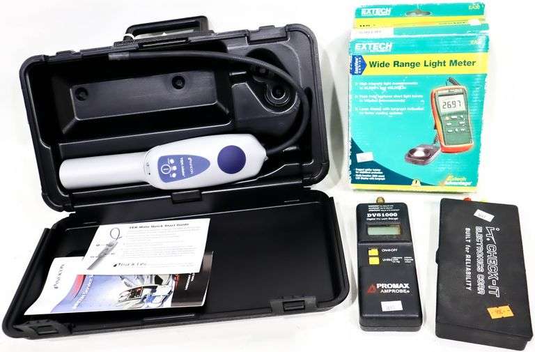 Inficon Tek-Mate Refrigerant Leak Detector , ExTech Wide Range Light