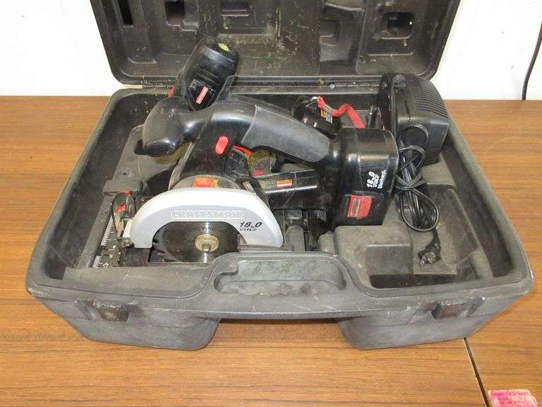 Craftsman Circular Saw and Drill with Case Prime Time Auctions, Inc.