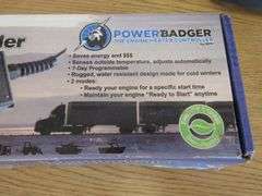 Power Badger Engine Block Heater Controller - Prime Time Auctions, Inc.