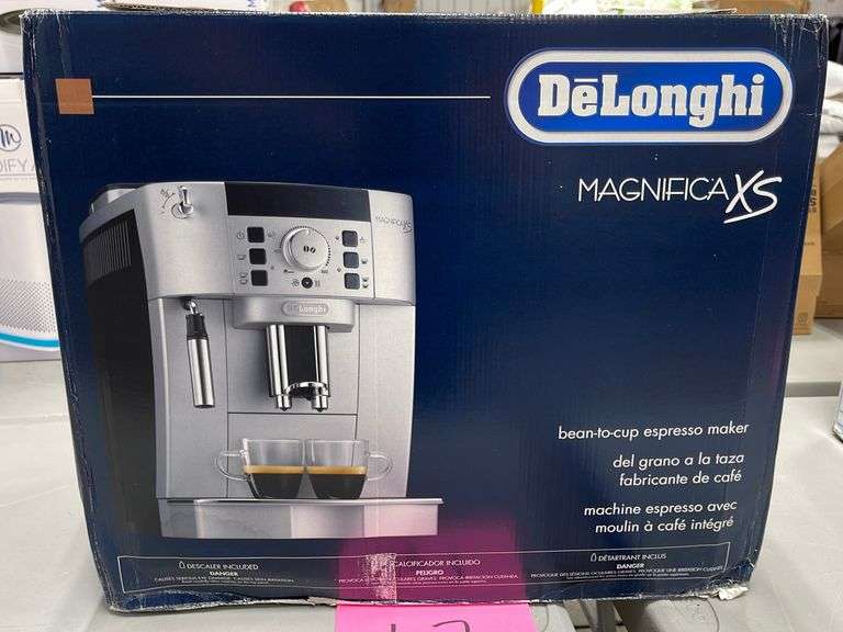DELONGHI MAGNIFICA XS ESPRESSO MAKER IN BOX - Earl's Auction Company