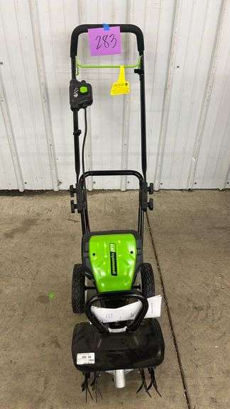 GREENWORKS PRO 80V 10" CORDLESS TILLER CULTIVATOR - Earl's Auction Company