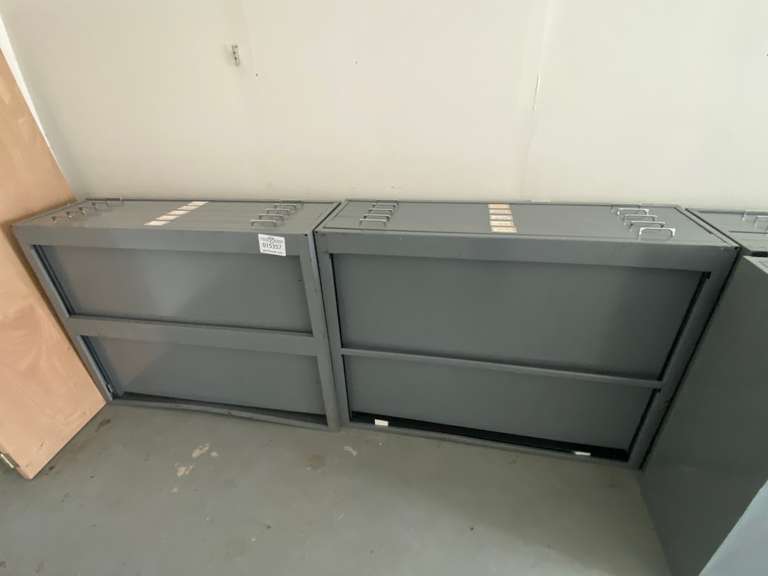 (2) Units SAFCO Map & Blueprint Drawers Gavel Roads Online Auctions