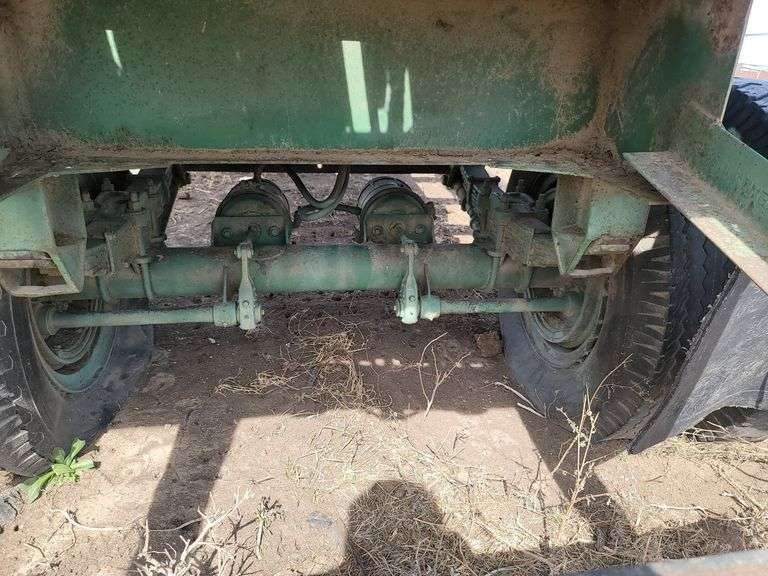 1968 Audit T Semi Trailer Flat Deck Great Plains Auction