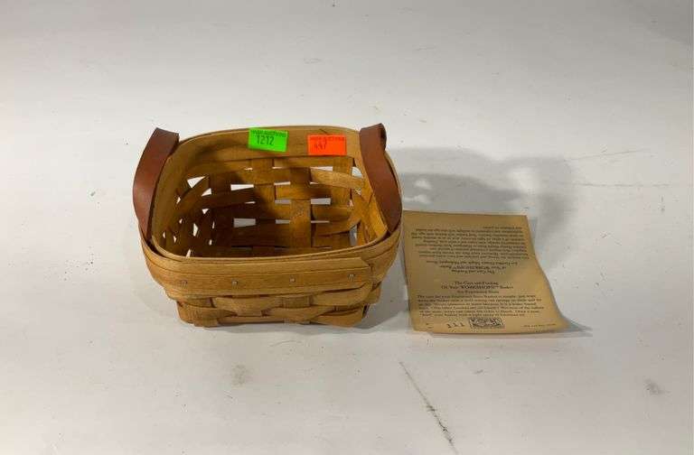 The of Gerald E. Henn basket Hash Auctions