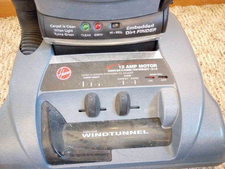 Hoover selfpropelled windtunnel vacuum Integrity Auctioneers