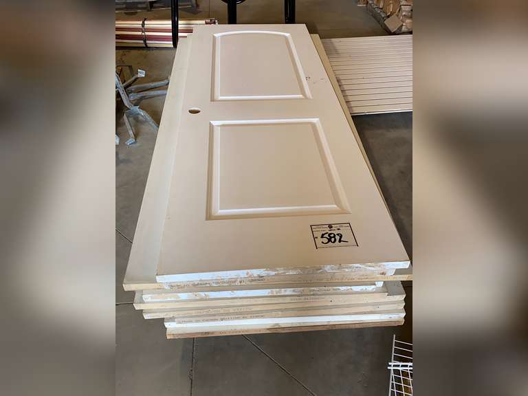 11 Assorted Interior Slab Doors Jardine Auctioneers