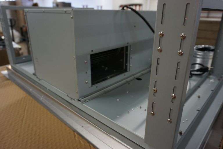 Forno 44" Ceiling Range Hood Stainless Steel, Led Lambrecht Auction, Inc.