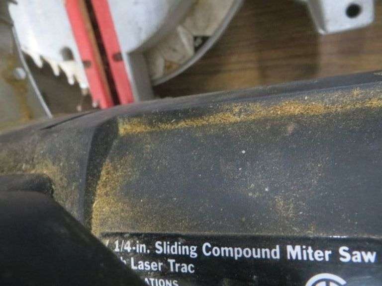 Craftsman 7.25" Sliding Compound Miter Saw - Lambrecht Auction, Inc.