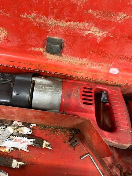 Milwaukee Corded Sawzall with Case - Langham Auctioneers
