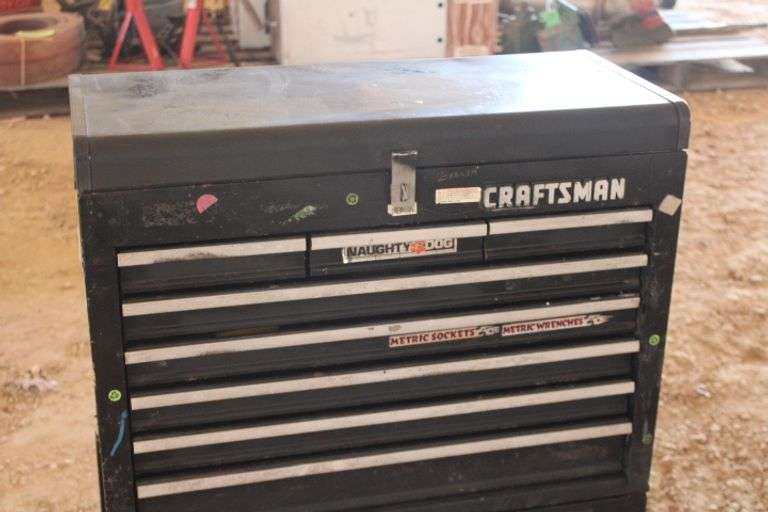 (2) Stackable Craftsman Tool Boxes Lee Real Estate & Auction Service