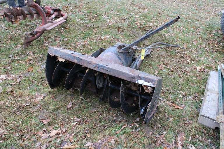 44" lawn mower snowblower attachment Lee Real Estate & Auction Service