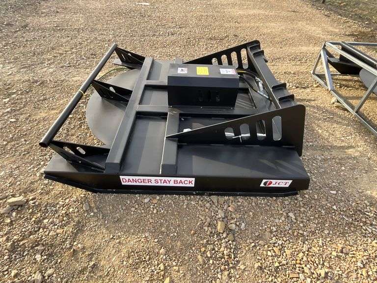 Unused 2023 JCT Heavy Duty Skid Steer Brush Cutter (with Stump Jumper