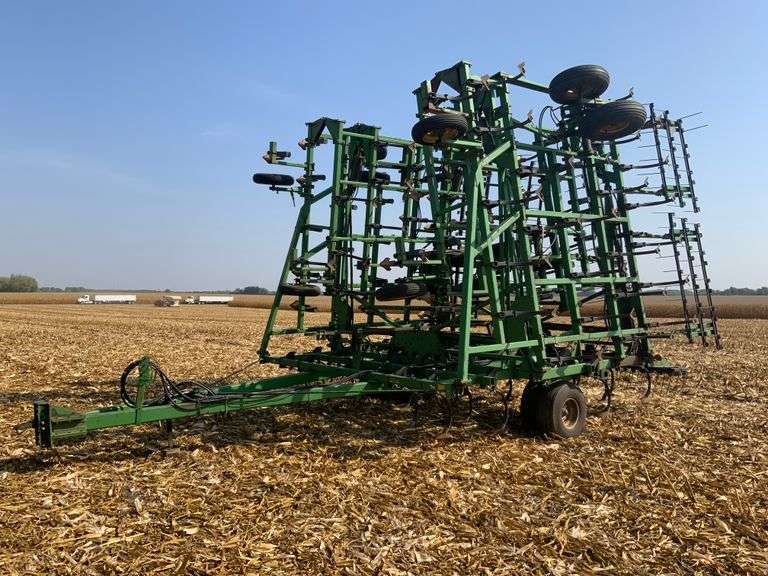 1993 John Deere 985 59.6' Field Cultivator, 3 Bar Harrow, 22424 740th