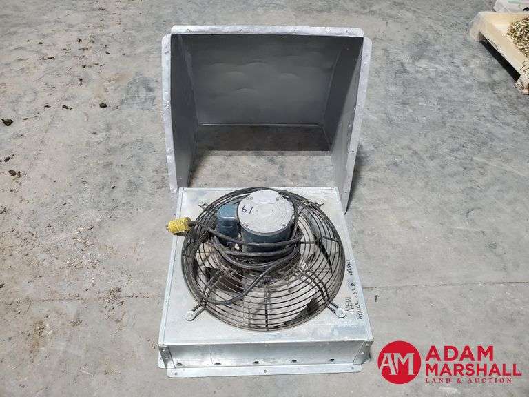 Unused Fasco 115V Ventilation Fan w/ Shroud - Adam Marshall Land