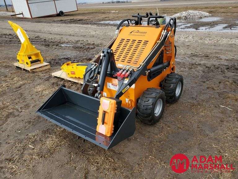 Unused 2023 Land Hero Mini Skid Steer Loader Gasoline Adam Marshall Land & Auction, LLC