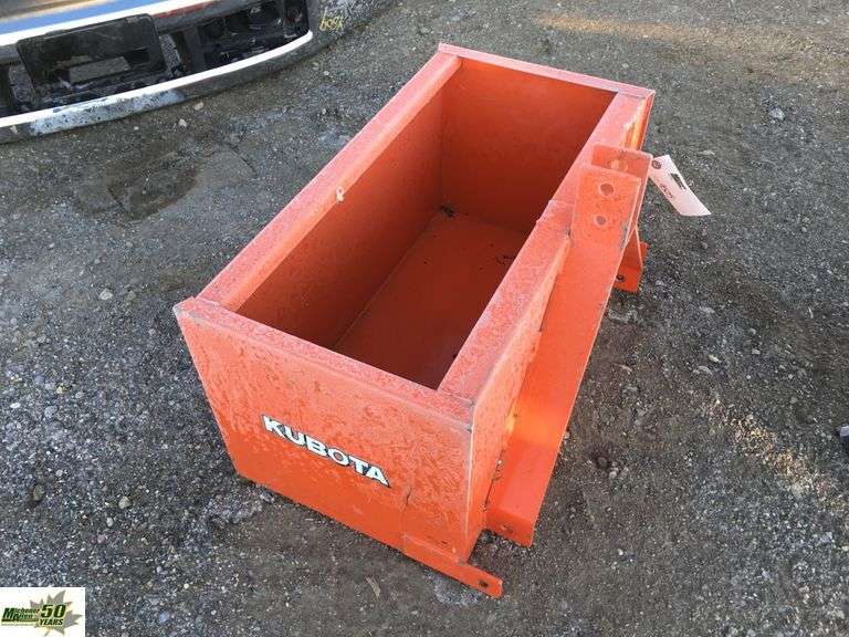 Ballast Box Kubota B5320 Michener Allen Auctioneering Ltd