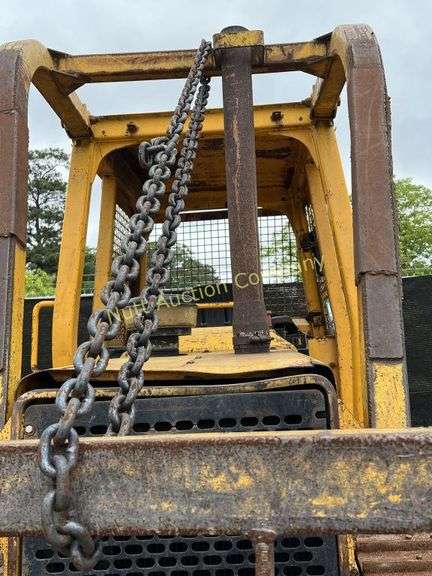 NOT RUNNING - John Deere 650G Dozer w/hydraulic 6 way blade ROPS, hand