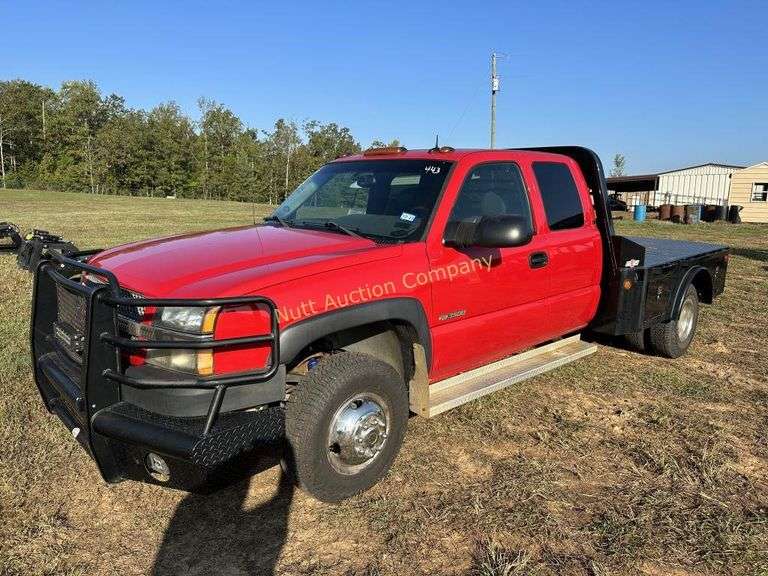 2003 Chev 3500 LT Extended Cab W/TITLE Nutt Auction