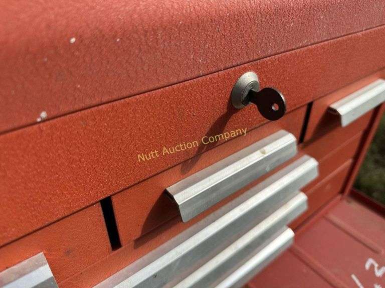 Kennedy roll around tool boxUpper & Lower Nutt Auction