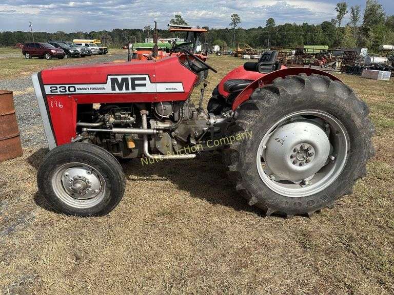 Massey Ferguson 230 Diesel Tractor - Nutt Auction