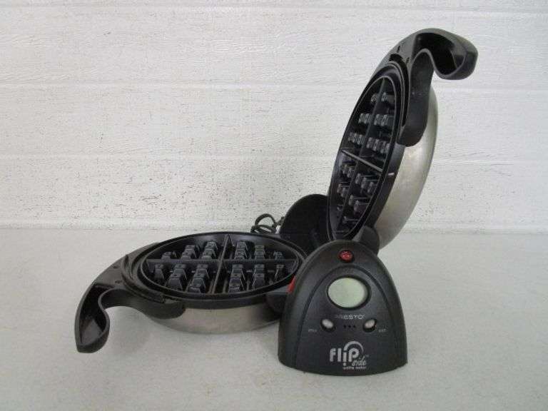 Presto Flip Side Belgian Waffle Maker - Oberman Auctions