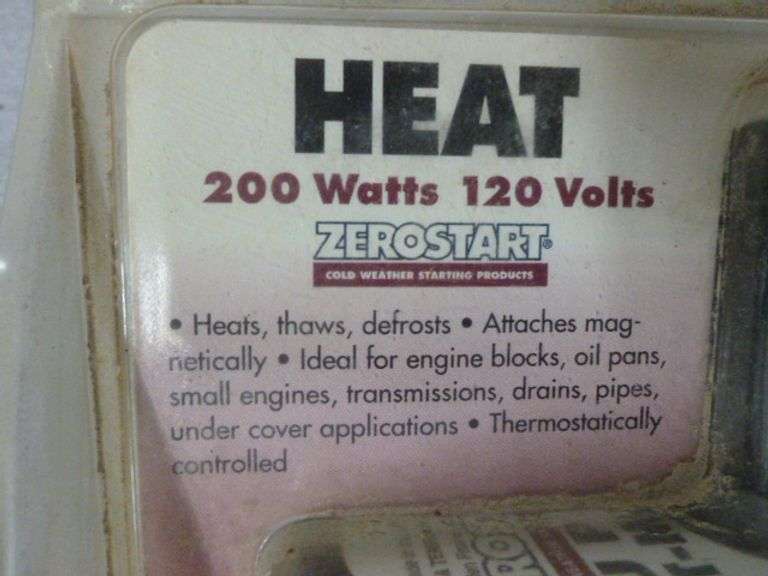 New Heat Magnet Engine Block Heater - Oberman Auctions