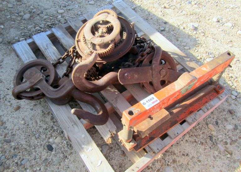 G1569 Yale Chain Hoist + Brake Pickett Auction Service