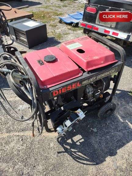 Etq power diesel welder/ generator - Rideau Auctions