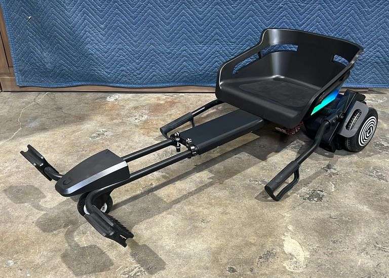 Like New Jetson Crush JetKart (go-kart) - Hoverboard combo with LED