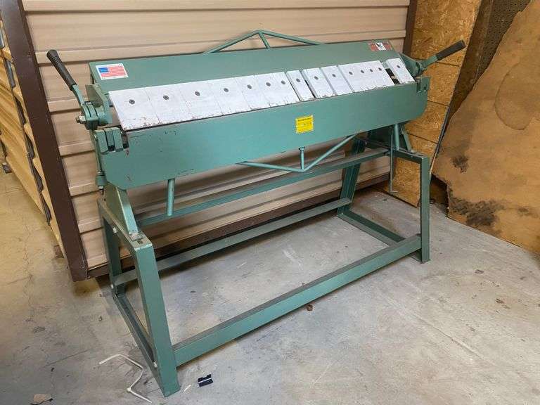 Tin Knocker 50" Portable Finger Brake Roller Auctions