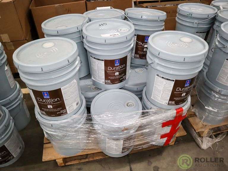 (14) 5Gallon Buckets of Sherwin Williams Duration Home Interior