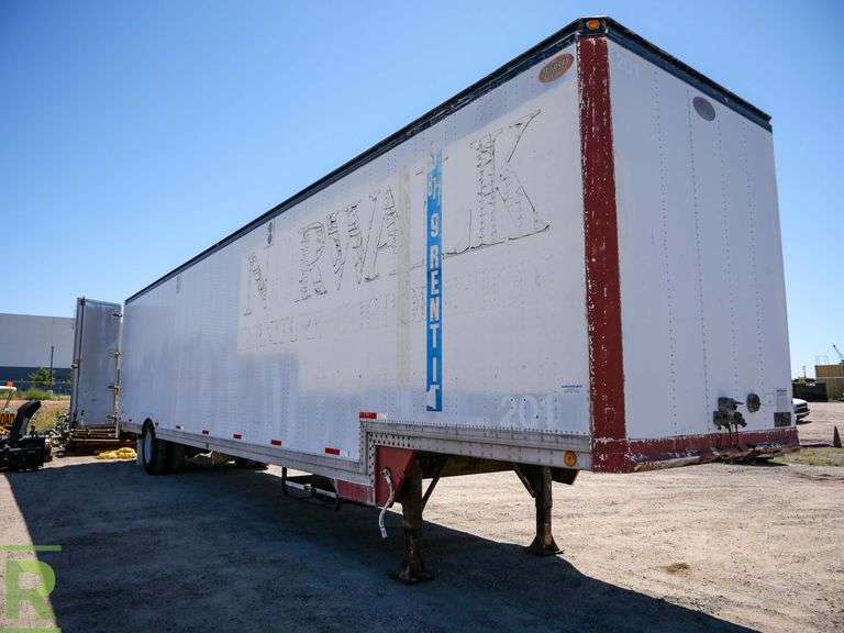 1985 Dorsey S/A Furniture Van Trailer Roller Auctions