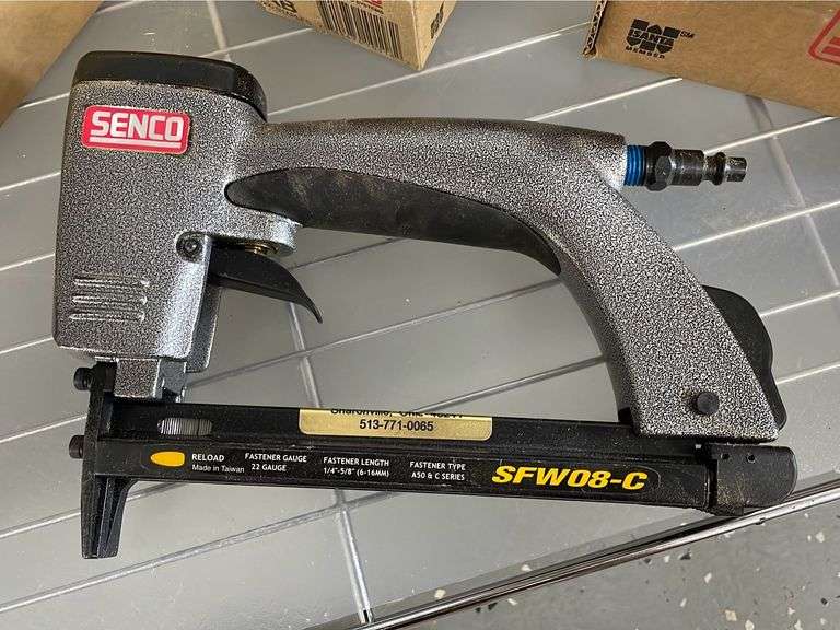 Senco SFW08C Upholstery Stapler reSettled Life