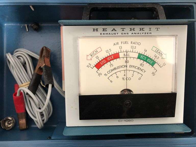 Heathkit Exhaust Gas Analyzer Model Cl1080 Sherwood Auctions
