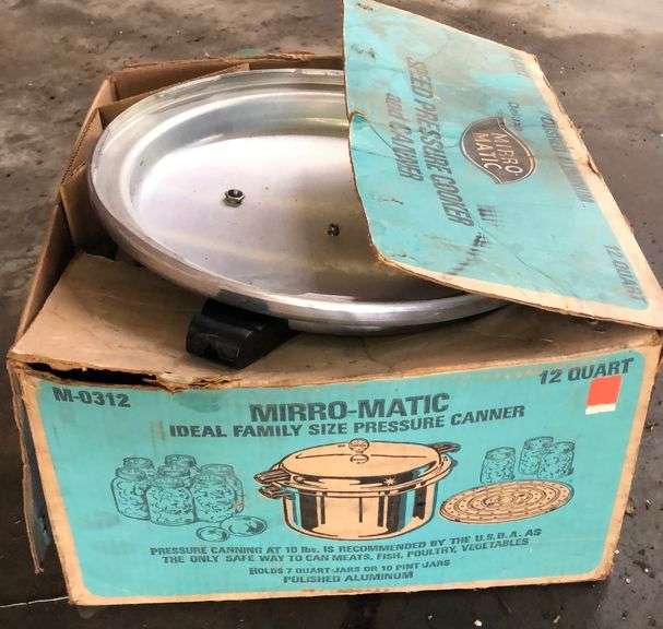 MirroMatic 12 Quart Pressure Cooker Sherwood Auctions