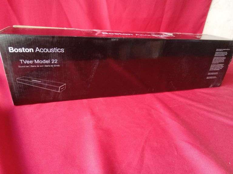 Boston Acoustic TVee Model 22 Soundbar (Incomplete) - Sierra Auction