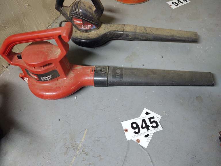 Toro Electric Leaf Blower South Auction
